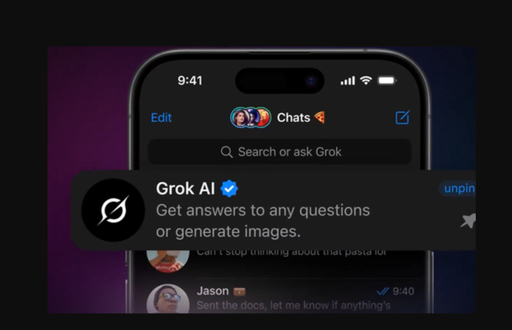 telegram và grok ai telegram và grok ai