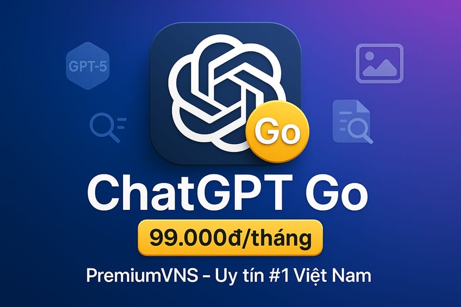 Cách Mua ChatGPT Go Giá Rẻ tại Premiumvns