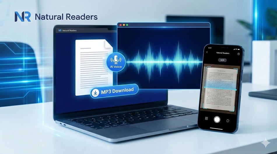 giới thiệu tài khoản Natural Readers Plus chính hãng