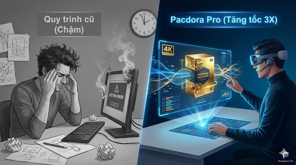 15 mẹo sử dụng Pacdora Pro giúp tăng hiệu suất thiết kế bao bì gấp 3 lần