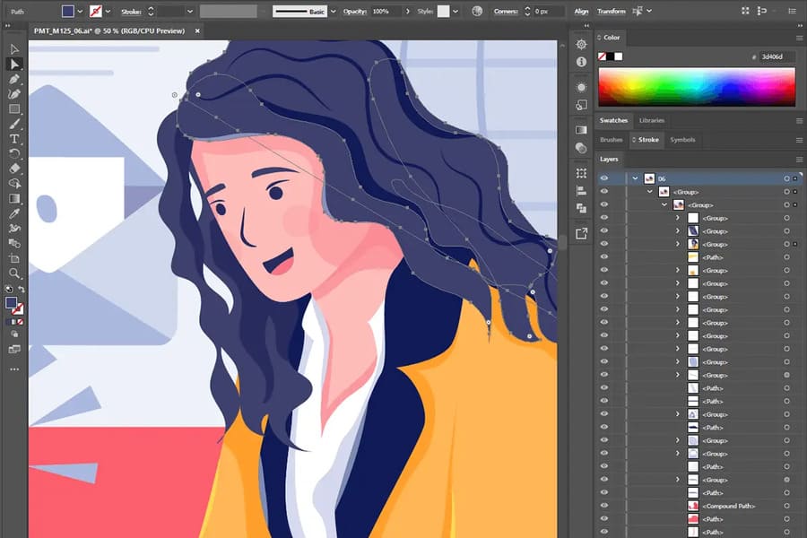Adobe Illustrator 2025: Tính năng, cấu hình cài đặt và hướng dẫn tải nhanh 5 Trải nghiệm các tính năng đột phá của Adobe Illustrator 2025