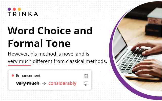 Hỗ trợ viết bài học thuật chuẩn quốc tế, cải thiện từ ngữ và cấu trúc câu