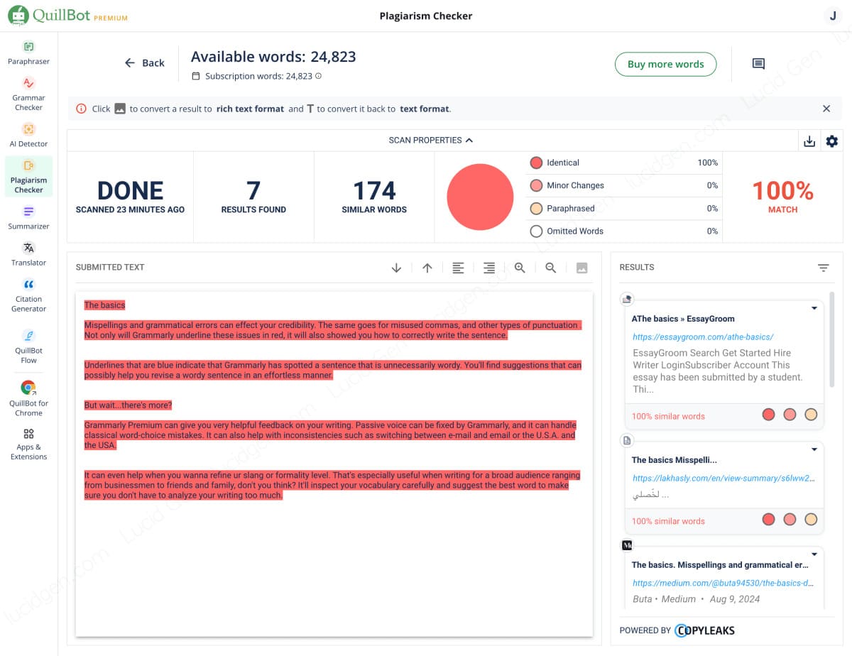 Phát hiện lỗi và kiểm tra ngữ pháp tiếng Anh chỉ trong vài giây