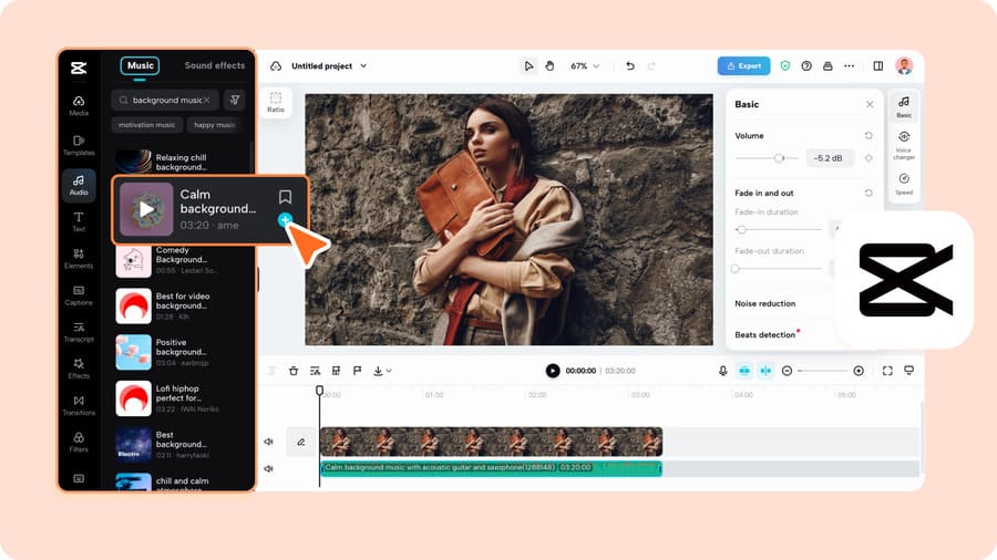 5 bước chuyển nhạc từ Youtube sang Capcut đơn giản, dễ thực hiện