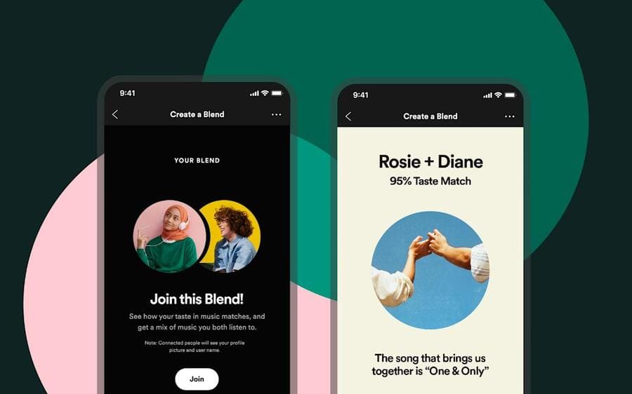 Spotify Premium Duo là gì? Hướng dẫn đăng ký và sử dụng 11 Spotify Blend tạo nên danh sách phát chung vô cùng độc đáo