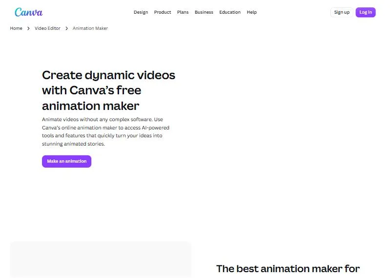 Cách làm video hoạt hình trên canva thành công 100% 13 Trang Animation maker của Canva: tạo video động với công cụ AI